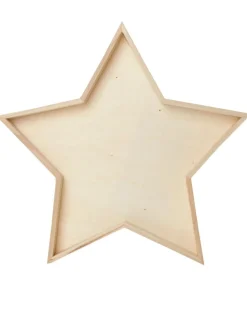 Plywood Craft Star Tray - Set of 3 Shop