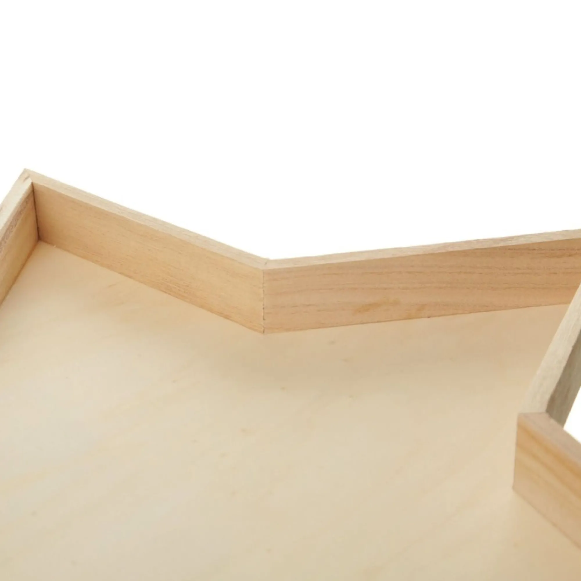 Plywood Craft Star Tray - Set of 3 Shop