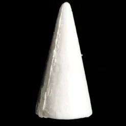 Polystyrene Foam DIY Craft Cone - Set of 6 New
