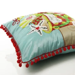 Pom Pom Beach Christmas Cushion Cover Discount