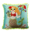 Pom Pom Mermaid Christmas Cushion Cover Shop