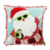 Pom Pom Santa Christmas Cushion Cover Discount