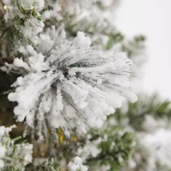 Pre-lit Snow Flocked Fir Christmas Tree Hot