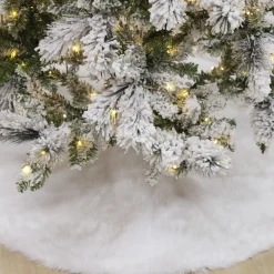 Pre-lit Snow Flocked Fir Christmas Tree Hot