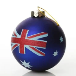 Proud Aussie Flag Christmas Bauble New