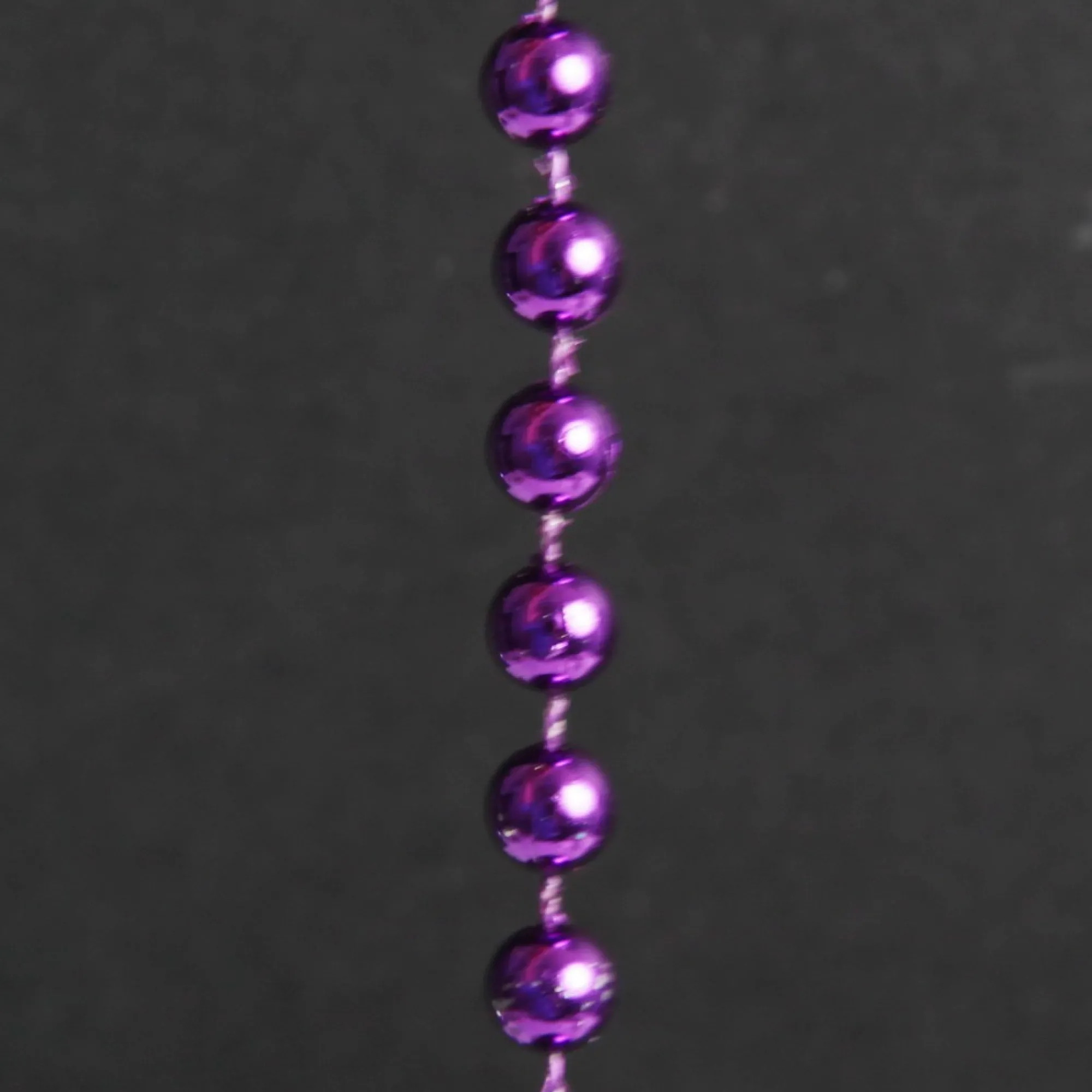 Purple Bead Chain Christmas Garland Online
