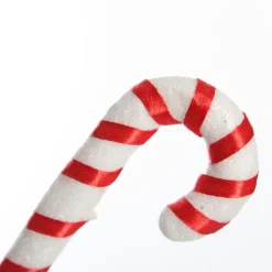 Red and White Candy Cane Pick - Pack of 3 Hot