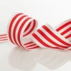 Red and White Candy Cane Ribbon - 3.8cm Shop