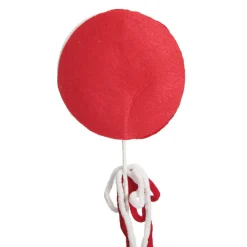 Red and White Felt Lollipop Christmas Pick Cheap