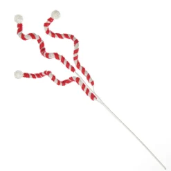 Red and White Whimsical Christmas Pick Cheap