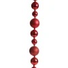 Red Bauble Christmas Garland Flash Sale