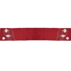 Red Bauble Christmas Table Runner Shop
