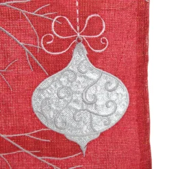 Red Bauble Christmas Table Runner Shop