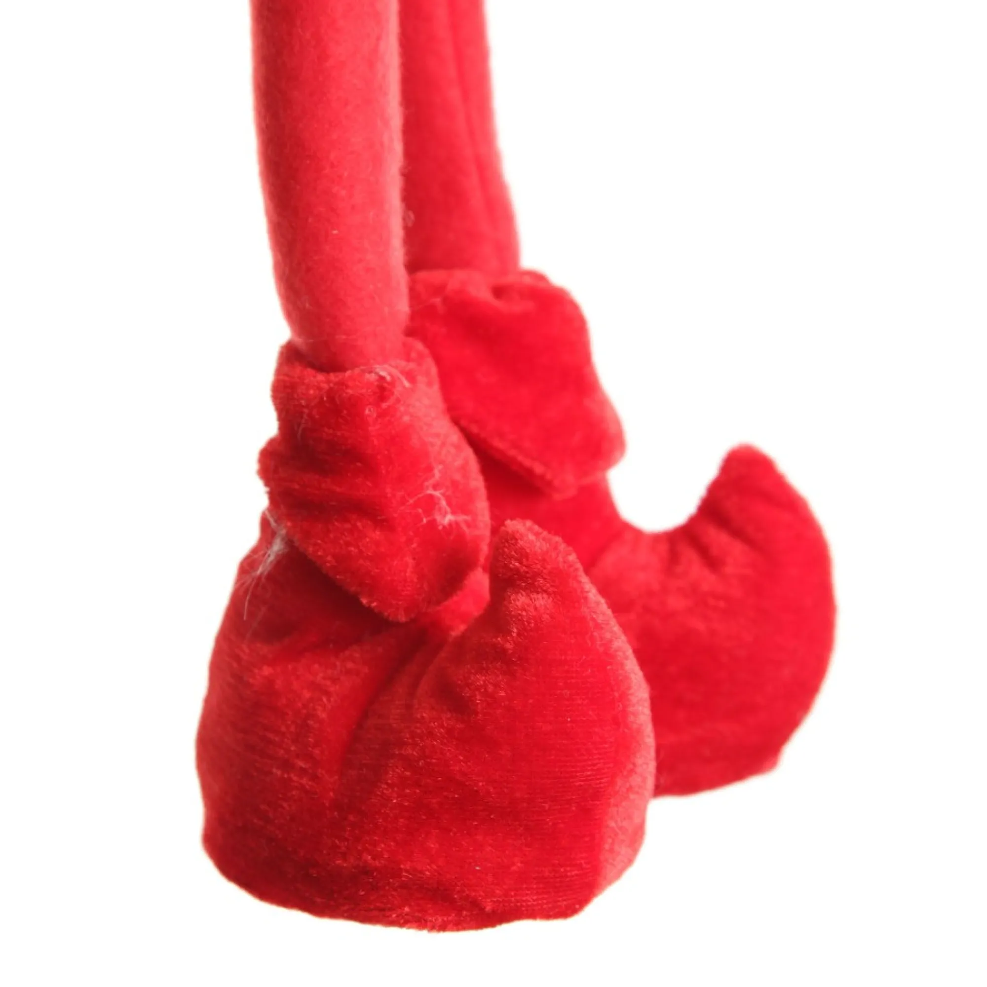 Red Elf Standing Christmas Ornament Hot