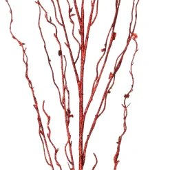 Red Glitter Branch Outlet