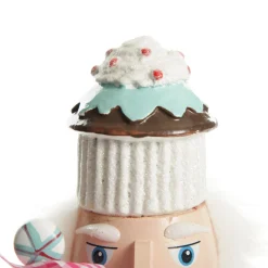 Red Jacket Peppermint Candy Wooden Nutcracker - Extra Large Store