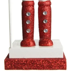 Red Jacket Peppermint Candy Wooden Nutcracker - Extra Large Store