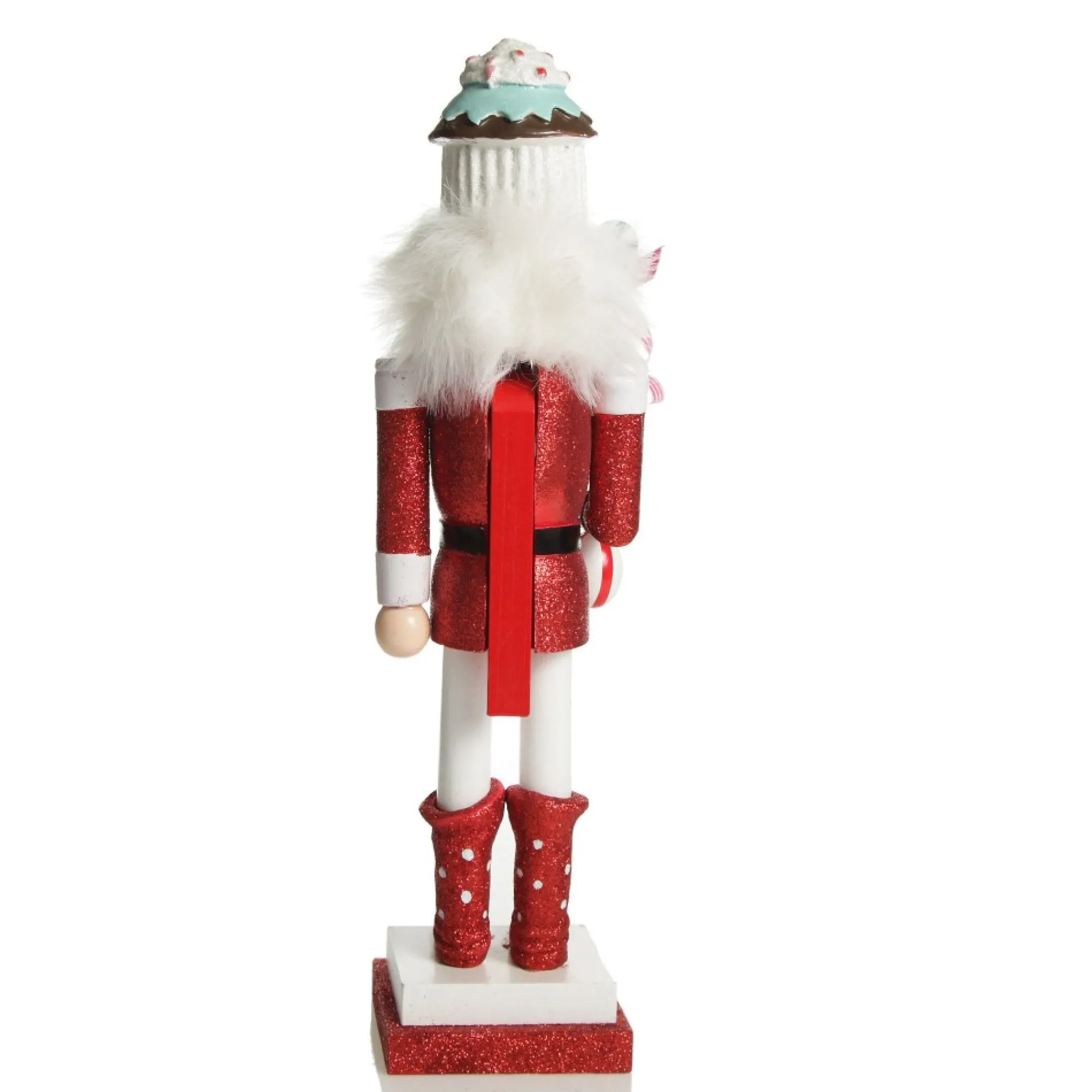 Red Jacket Peppermint Candy Wooden Nutcracker - Extra Large Store