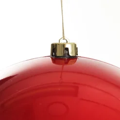 Red Jumbo Shatterproof Christmas Bauble Decoration Store