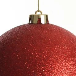 Red Jumbo Shatterproof Christmas Bauble Decoration Store