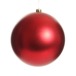 Red Jumbo Shatterproof Christmas Bauble Decoration Store