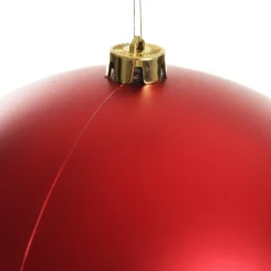 Red Jumbo Shatterproof Christmas Bauble Decoration Store