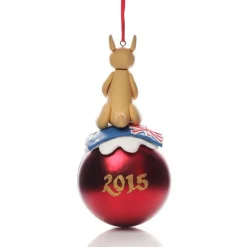 Red Kangaroo Christmas Character Bauble Sale