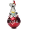 Red Koala Christmas Character Bauble Online
