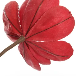 Red Magnolia Flower Stem with Twine Trim Sale