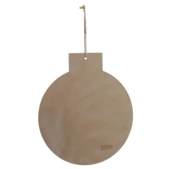 Red Merry Christmas Wooden Bauble Plaque Hot