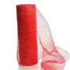 Red Metallic Thread Decomesh Roll Cheap