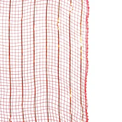 Red Metallic Thread Decomesh Roll Cheap
