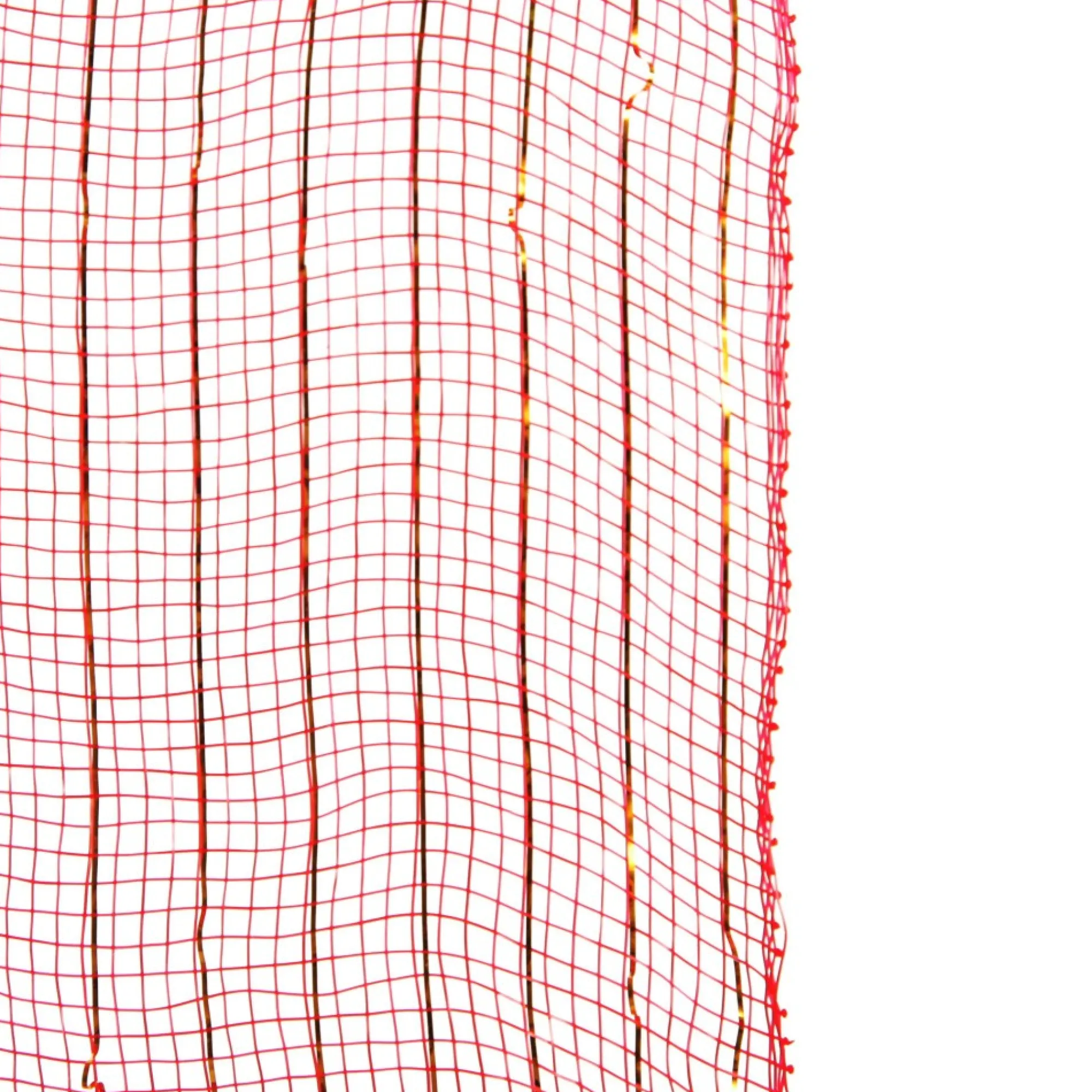Red Metallic Thread Decomesh Roll Cheap