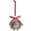 Red Nutcracker Christmas Disc New