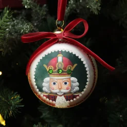 Red Nutcracker Christmas Disc New