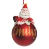 Red Santa Christmas Character Bauble Best Sale