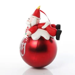 Red Santa Christmas Character Bauble Best Sale