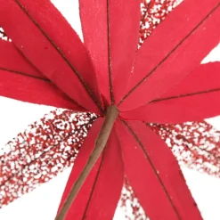 Red Slim Petal Christmas Flower Stem Outlet