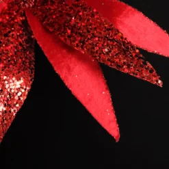 Red Slim Petal Christmas Flower Stem Outlet