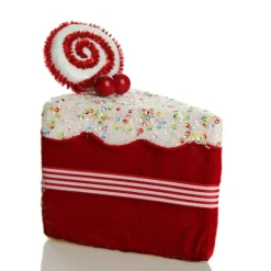 Red Velvet Cake Slice Christmas Tree Decoration Store