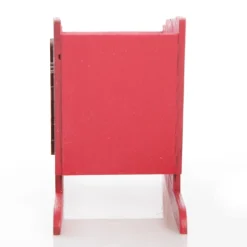 Red Wooden Sleigh with Merry Christmas Cheap