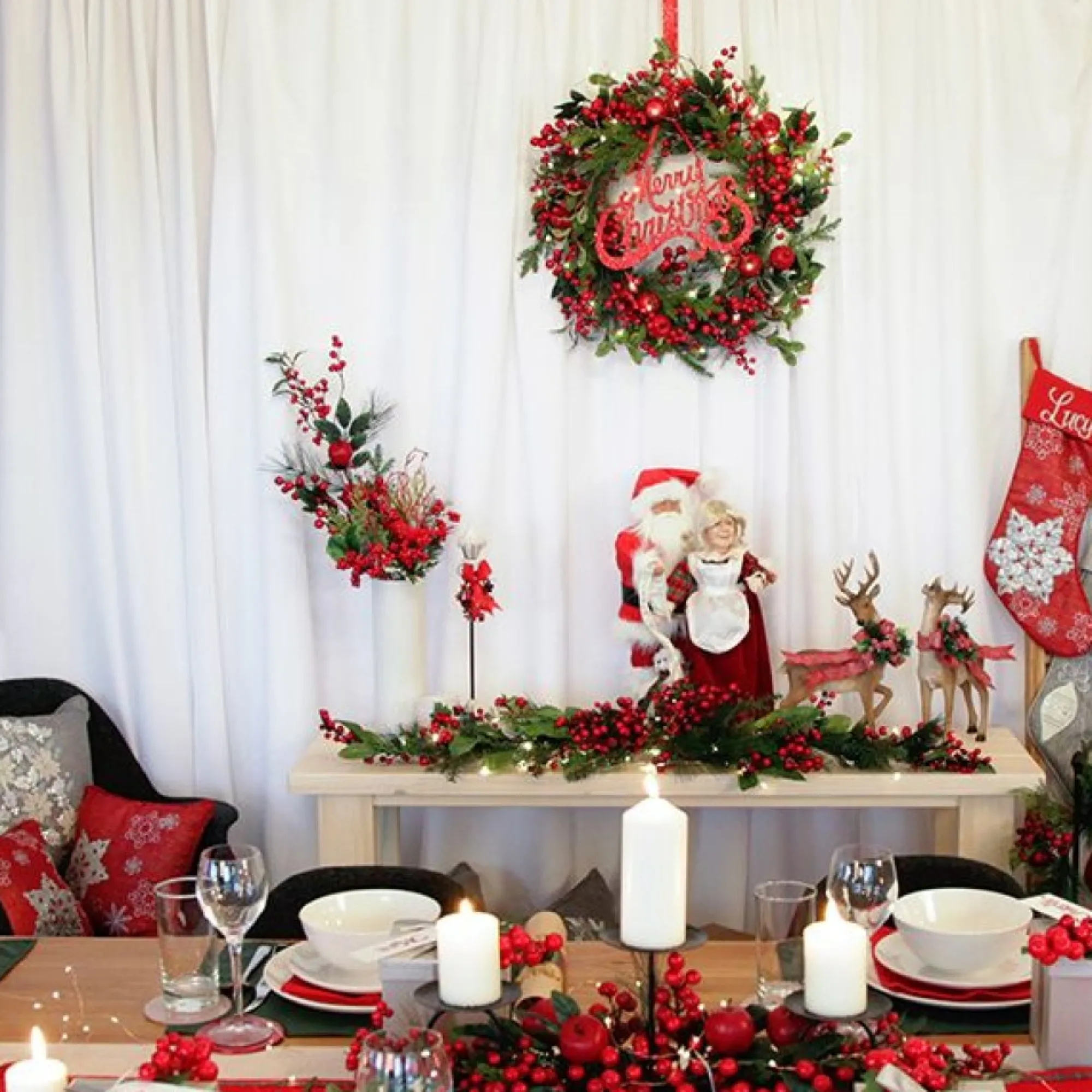 Red Wreath Hanger Sale