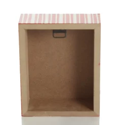 Retro Candy Cane Christmas Wall Box Sign Cheap