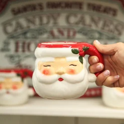 Retro Santa Christmas Mug Online