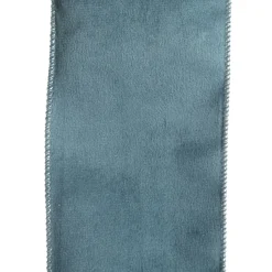 Reversible Blue Velvet and Champagne Satin Wired Christmas Ribbon Garland Cheap