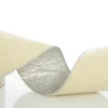 Reversible Ivory Velvet and Silver Glitter Wired Ribbon Garland Online
