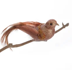 Rose Gold Beaded Glitter Bird Sale