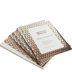 Rose Gold Christmas Tree - Photo Greeting Cards 10 Pack Flash Sale