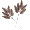Rose Gold Glitter Pine Bud Pick - Set of 2 Clearance