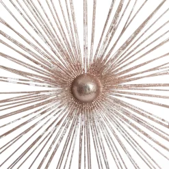 Rose Gold Glitter Sunburst Decoration Best